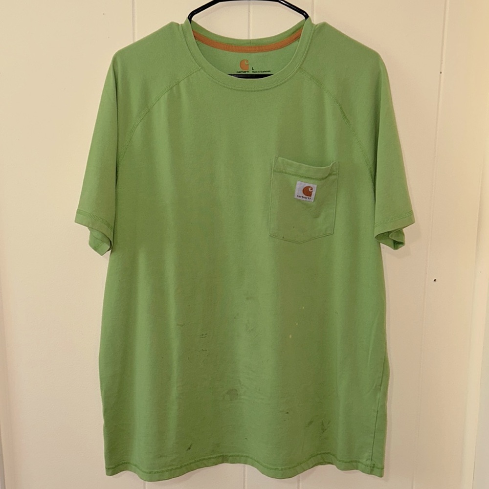 Large Men’s Distressed Carhartt Tshirt